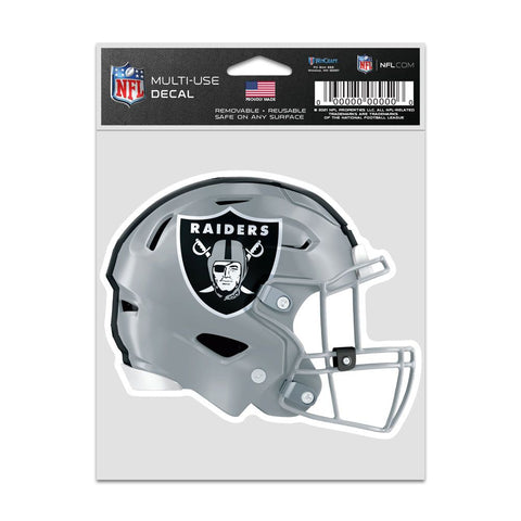 Las Vegas Raiders Decal 3.75x5 Helmet Fan-0