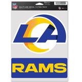 Los Angeles Rams Decal Multi Use Fan 2 Pack-0