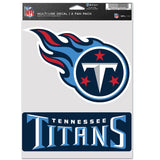 Tennessee Titans Decal Multi Use Fan 2 Pack-0