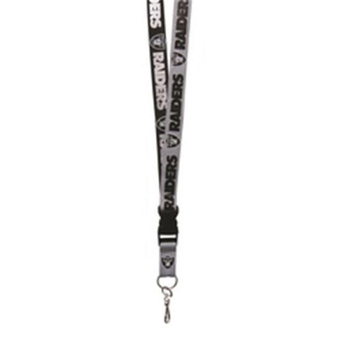 Las Vegas Raiders Lanyard Two Tone Style-0