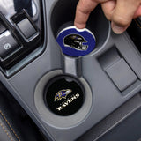 Baltimore Ravens Car Coaster Set 2 Pack-3