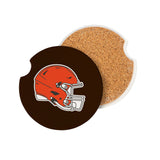 Cleveland Browns Car Coaster Set 2 Pack-2