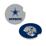 Dallas Cowboys Car Coaster Set 2 Pack-0