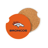 Denver Broncos Car Coaster Set 2 Pack-1