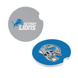 Detroit Lions Car Coaster Set 2 Pack-0