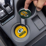 Green Bay Packers Car Coaster Set 2 Pack-3