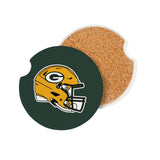 Green Bay Packers Car Coaster Set 2 Pack-2