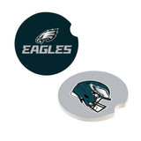Philadelphia Eagles Car Coaster Set 2 Pack-0