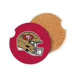 San Francisco 49ers Car Coaster Set 2 Pack-2