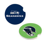 Seattle Seahawks Car Coaster Set 2 Pack-2