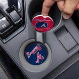 Atlanta Braves Car Coaster Set 2 Pack-3