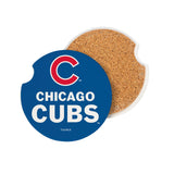 Chicago Cubs Car Coaster Set 2 Pack-1