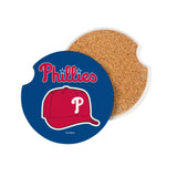 Philadelphia Phillies Car Coaster Set 2 Pack-2