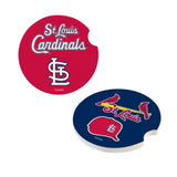 St. Louis Cardinals Car Coaster Set 2 Pack-1