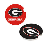 Georgia Bulldogs Car Coaster Set 2 Pack-0