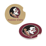 Florida State Seminoles Car Coaster Set 2 Pack-0