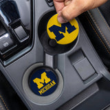 Michigan Wolverines Car Coaster Set 2 Pack-3