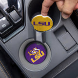 LSU Tigers Car Coaster Set 2 Pack-2