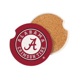 Alabama Crimson Tide Car Coaster Set 2 Pack-1