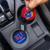 Kansas Jayhawks Car Coaster Set 2 Pack-4