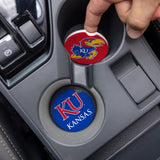 Kansas Jayhawks Car Coaster Set 2 Pack-2
