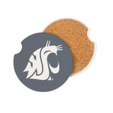 Washington State Cougars Car Coaster Set 2 Pack-1