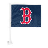 Boston Red Sox Flag Car Primary Logo-0