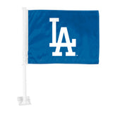 Los Angeles Dodgers Flag Car Primary Logo-0