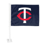 Minnesota Twins Flag Car Primary Logo-0