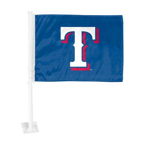 Texas Rangers Flag Car Primary Logo-0