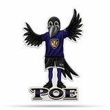 Baltimore Ravens Pennant Shape Cut Mascot Design Alternate - Special Order-0