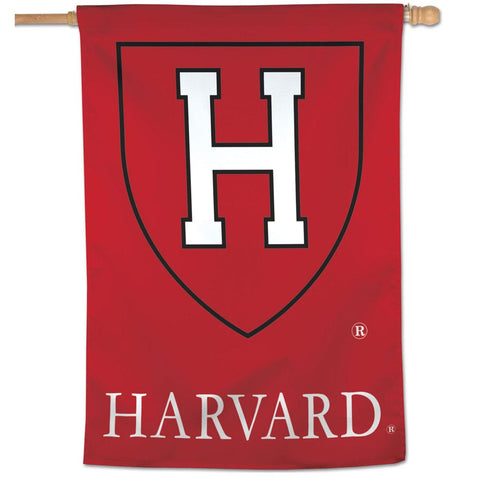 Harvard Crimson Banner 28x40 Vertical - Special Order-0