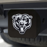 Chicago Bears Hitch Cover Chrome Emblem on Black - Special Order-0