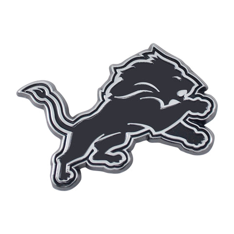 Detroit Lions Auto Emblem Premium Metal Chrome-0