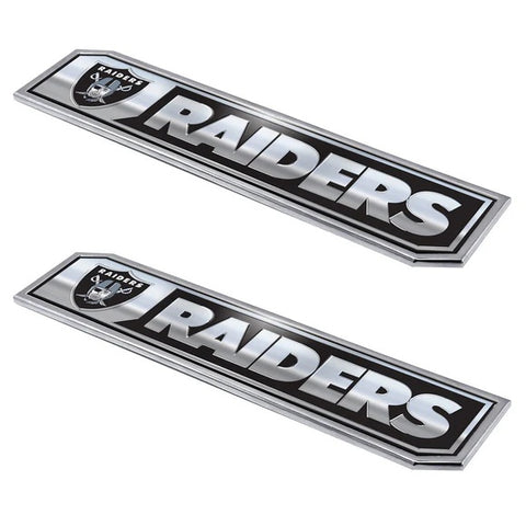Las Vegas Raiders Auto Emblem Truck Edition 2 Pack-0
