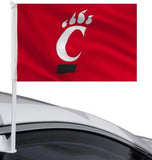 Cincinnati Bearcats Flag Car Primary Logo-0