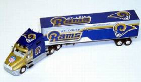 St. Louis Rams Fleer Collectibles 2002 Tractor Trailer CO-0