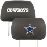 Dallas Cowboys Headrest Covers FanMats-0