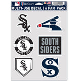Chicago White Sox Decal Multi Use Fan 6 Pack-0