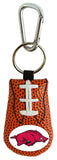 Arkansas Razorbacks Classic Football Keychain-0