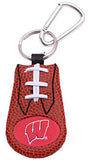 Wisconsin Badgers Keychain - Classic Football-1