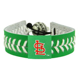St. Louis Cardinals Bracelet Baseball St. Patrick's Day CO-0
