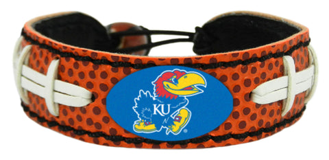 Kansas Jayhawks Bracelet Classic Football CO-0