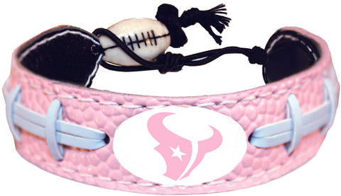 Houston Texans Bracelet Pink Football CO-0