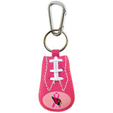 Arizona Cardinals Keychain Pink Football Breast Cancer Awareness Ribbon-1