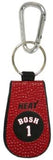 Miami Heat Keychain Team Color Basketball Chris Bosh CO-0
