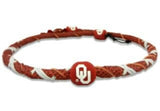 Oklahoma Sooners Necklace Spiral Football CO-0