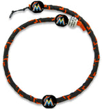 Miami Marlins Necklace Frozen Rope Baseball Team Color-0
