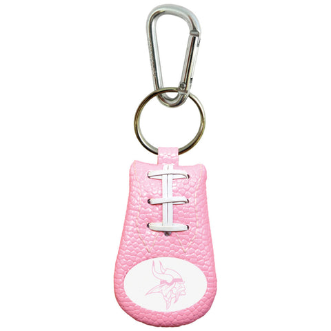 Minneosta Vikings Keychain Pink Football-0