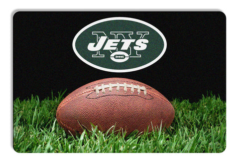 New York Jets Pet Bowl Mat Classic Football Size Large CO-0